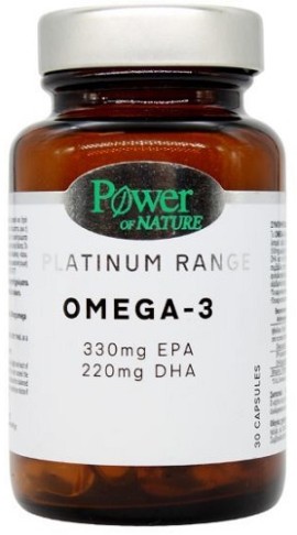 Power Health Platinum Range Omega-3 (330 mg EPA + 220 mg DHA) 30 κάψουλες