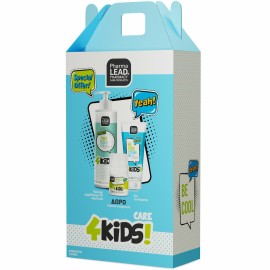 Pharmalead Promo Box 4Kids Boy για Αγόρια με Bubble Fun 2-in-1 Αφρόλουτρο-Σαμπουάν, 500ml, Be Cool Styling Gel Παιδικό Τζελ Χτενίσματος, 100ml & Hurry Up Roll-On Αποσμητικό, 50ml, 1σετ