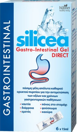 Hubner Silicea Gastro-Intestinal Gel Direct 6 Φακελίσκοι