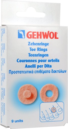 Gehwol Toe Ring Round 9 pads