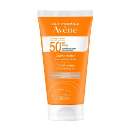 Avene Creme Teintee Αντηλιακή κρέμα προσώπου Με Χρώμα Για το Ξηρό Και Πολύ Ξηρό Δέρμα SPF50+ 50ml