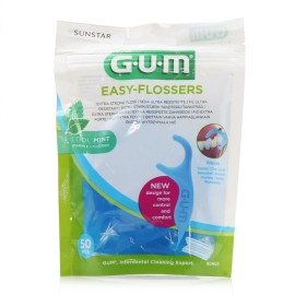 Gum Easy Flossers Cool Mint 50 pcs