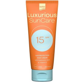 Intermed Luxurious Sun Care Sun Protection Body Cream SPF15 Αντηλιακή Κρέμα Σώματος 200 ml
